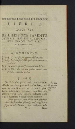 Caput XVI. - XVII.