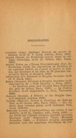 Bibliographie