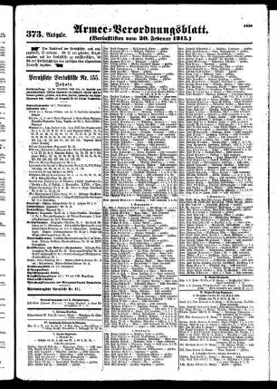 373.Ausgabe. Samstag, 20. Februar 1915