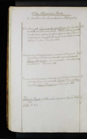 2. Miscellen der theoretischen Philosophie.