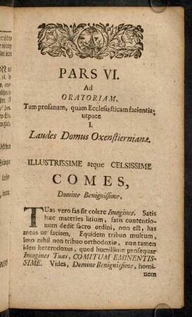 507-515, I. Laudes Domus Oxenstierniana