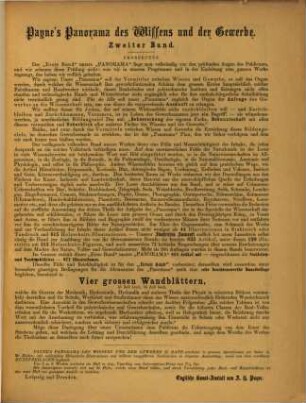 Payne's Universum : Darstellung u. Beschreibung der schönsten Gegenden, Städte und merkwürdigsten Baudenkmale auf der ganzen Erde, von Portraits ausgezeichneter Personen, volkstümlicher Scenen und Genrebildern. 5,8 [u.] 13 [u.] 15. 1846