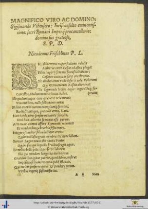 Einleitende Verse