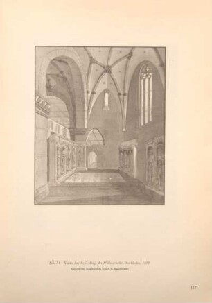 Bild 73 Kloster Lorch, Grablege des Wöllwartschen Geschlechts, 1808