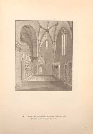 Bild 73 Kloster Lorch, Grablege des Wöllwartschen Geschlechts, 1808