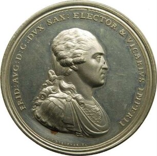 Kurfürst Friedrich August III. - Reichsvikariat