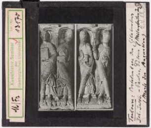 Toulouse: Augustinermuseum, Portal des Gilabertus, Apostel