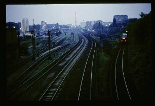 S-Bahn b. Halensee 4.6.73.
