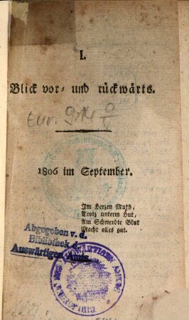 Geist der Zeit, 2