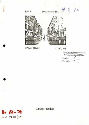 Gutachten: Neugestaltung Block               57