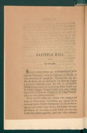 Capítulo XIII. - La embajada.