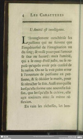 L' Amitié est intelligente