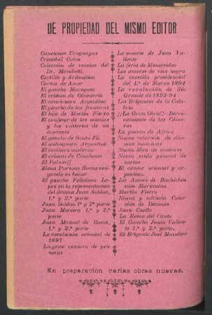 De propiedad del mismo editor
