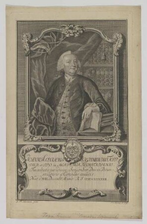 Bildnis des Joannes Conradus Sigismundus Topp