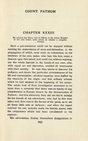 Chapter XXXIII. He attracts the envy and ill offices of the minor knights of his own order, over whom he obtains a complete victory