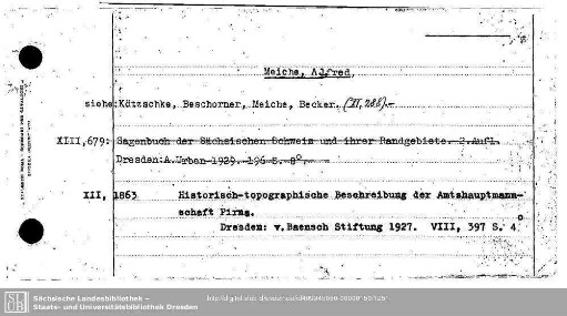 Meiche, Alfred