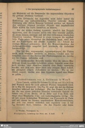 a) Detectiv-Aufnahmen von A. Goldmann in Wien.