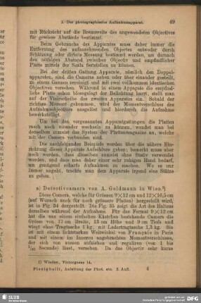 a) Detectiv-Aufnahmen von A. Goldmann in Wien.