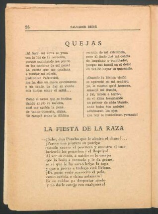 La fiesta de la raza