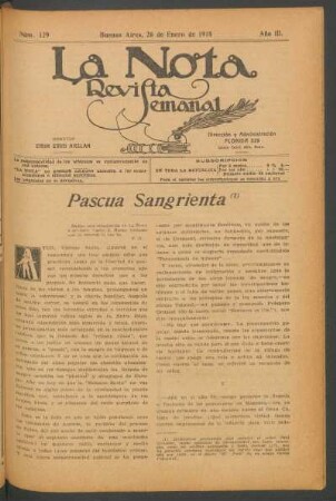 Pascua sangrienta