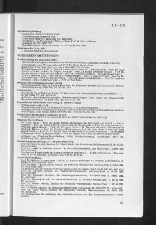 I.8 Fördereinrichtungen