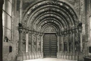 Freiberg. Dom St. Marien. Goldene Pforte (um 1230)