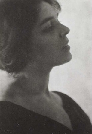 Bildnis der Sängerin Katharina Hiller