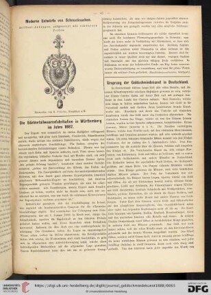 Moderne Entwürde von Schmucksachen