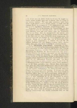 § 14. Thermische Aequivalente.