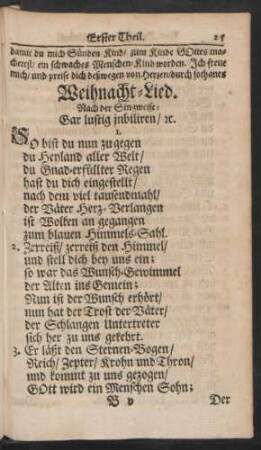 Weihnacht-Lied.