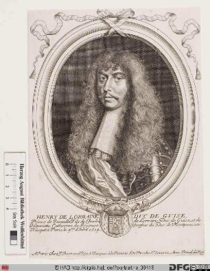 Bildnis Henri II. de Lorraine, 5. duc de Guise