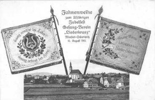 Oderwitz-Niederoderwitz. Ortsansicht, Ansichtskarte