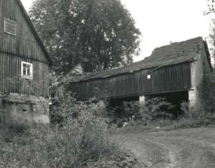 Rathen-Oberrathen, Nummer 9. Zweiseithof (1774). Schuppen
