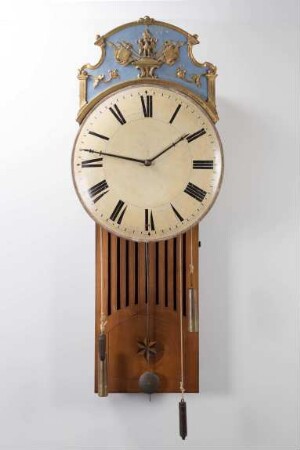 Uhr mit Hackbrett, Schwarzwald, um 1810