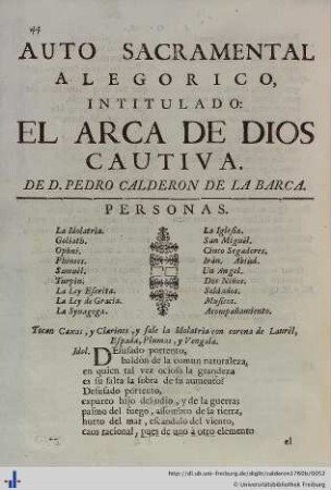 El Arca de Dios cautiva.