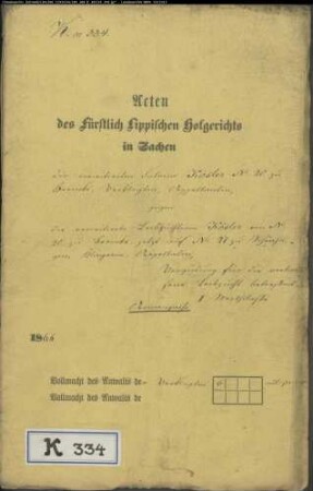 Köster, Witwe, Kolona gegen Witwer Leibzüchter Köster, Nr. 20 in Bremke / Schönhagen Nr. 27 - Vergütung für verlassene Leibzucht