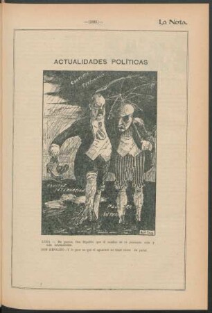 Actualidades políticas