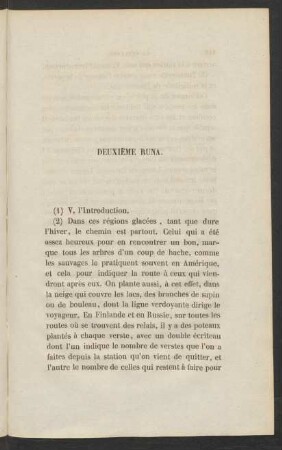 Deuxième Runa.