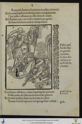 Fatuorum damno sapientes nos fieri convenit