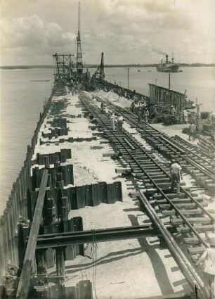 Hafenbau Maceio, Brasilien, 1936-1940