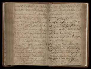 Nachträge: Notae verschiedener Thematik, Gebete (dt., lat.)