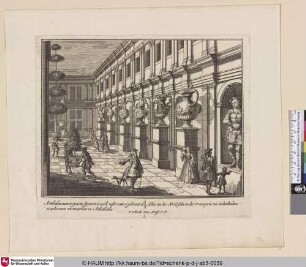 Allee an der Nordseite in der Orangerie zu Salzthalen