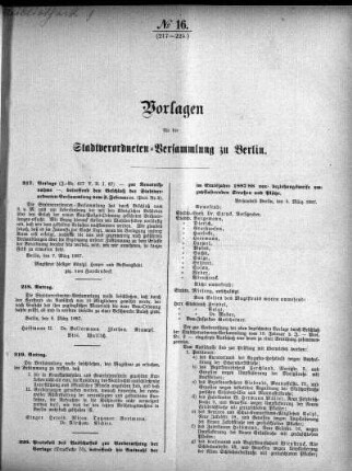 No. 16 (217-225), 12. März 1887