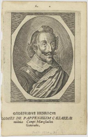 Bildnis des Godefridvs Henricvs Comes de Pappenheim