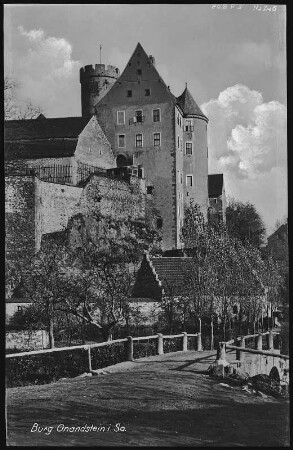 Kohren. Burg Gnandstein