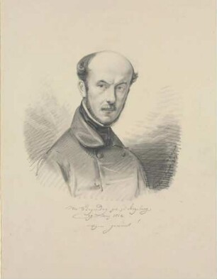 Selbstbildnis Rugendas, Johann Moritz (1802-1858), Maler, Zeichner