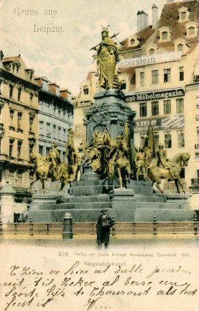Gruss aus Leipzig: Siegesdenkmal