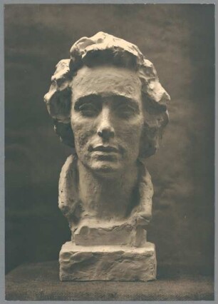 Porträt Benjamine Kolbe, 1926, Gips