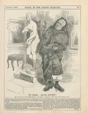The model "British matron"