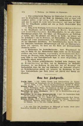 Aus der Fachpresse